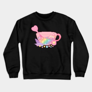 Galaxy Tea Pixel Art Crewneck Sweatshirt